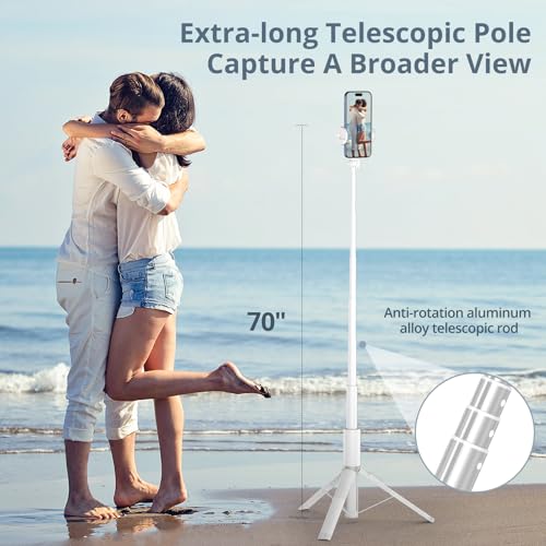 Bluetooth Remote Phone Tripod for iPhone & Android Smartphones
